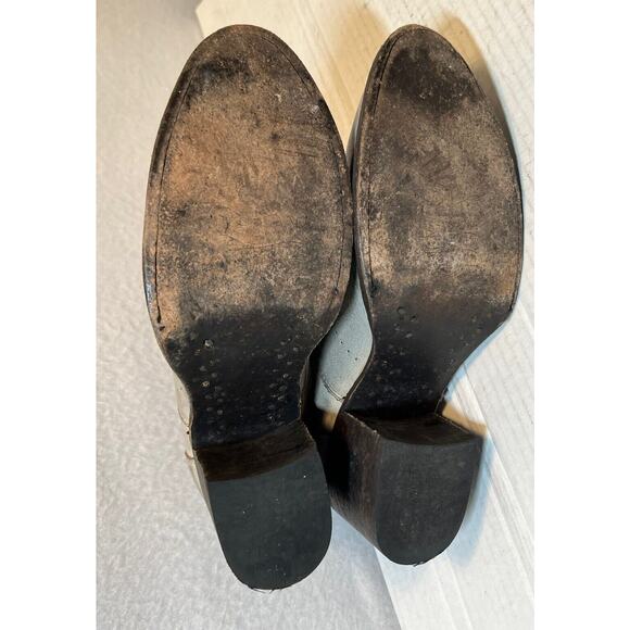 Freebird Ankle Boot‎ Womens Size 8 Gray Antiqued Distressed Leather - Picture 8 of 8